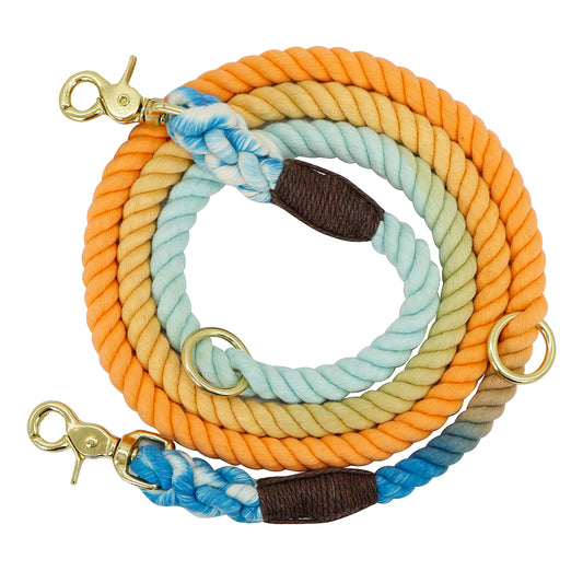 Lightweight gradient rope leash